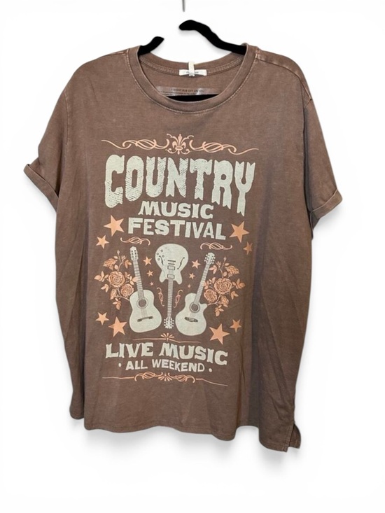 Maurices Tops - Country Music Festival T-shirt Maurices NWT Sz 1X Current Season Western Cowgirl